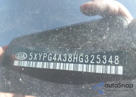 2017 Kia Sorento 2.4L L из США, поврежденный, VIN 5XYPG4A38HG325348